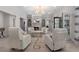 Bright living room with a cozy fireplace, built-in shelving, and white armchairs arranged around a coffee table at 1015 Bedford Gardens Dr, Alpharetta, GA 30022