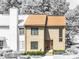 Charming two-story townhouse featuring a well-maintained lawn and a welcoming front entrance at 3500 Stonewall Pl, Atlanta, GA 30339