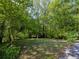 Backyard area featuring a grassy area surrounded by trees at 579 Fielding Ln, Atlanta, GA 30311