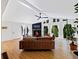 Bright living room with vaulted ceilings, fireplace, and hardwood floors at 579 Fielding Ln, Atlanta, GA 30311