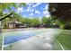 The fenced basketball court in a well landscaped community at 1431 Waterford Green Dr, Marietta, GA 30068