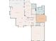 Floor plan showcasing the home's layout, including the kitchen, living room, and primary bedroom at 1431 Waterford Green Dr, Marietta, GA 30068