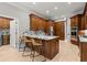Gourmet kitchen with granite countertops, custom cabinetry, and stainless steel appliances at 1431 Waterford Green Dr, Marietta, GA 30068