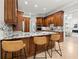 Spacious kitchen with granite counters, custom cabinetry, and stainless steel appliances at 1431 Waterford Green Dr, Marietta, GA 30068