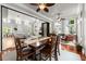 Open floor plan combines living, dining, and Gathering room with hardwood floors and abundant natural light at 1431 Waterford Green Dr, Marietta, GA 30068