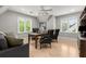 Bright and spacious office with hardwood floors, comfortable seating, and natural light at 1431 Waterford Green Dr, Marietta, GA 30068