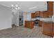 Spacious kitchen with wood cabinets, stainless steel appliances, and an island at 209 Woodmill Sw Way, Atlanta, GA 30331