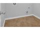 Laundry room features tile floors, neutral walls and is ready for appliances at 209 Woodmill Sw Way, Atlanta, GA 30331