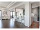 Modern kitchen boasts sleek cabinetry, marble countertops, and stainless steel appliances at 3475 Oak Valley Ne Rd # 2940, Atlanta, GA 30326
