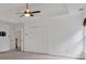 Bedroom featuring a closet, gray carpet, and a ceiling fan with light at 2480 Ashbourne Dr, Lawrenceville, GA 30043
