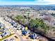 Excellent aerial perspective revealing the home's positioning within the desirable neighborhood at 4960 Shade Creek Xing, Cumming, GA 30028