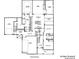 First floor plan showing kitchen, bedrooms, living spaces, and garage at 4960 Shade Creek Xing, Cumming, GA 30028