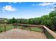 Back deck overlooking the backyard and green space for outdoor entertaining and relaxation at 6265 Bellmoore Park Ln, Johns Creek, GA 30097