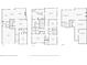 Detailed floorplan showcasing the layout of each level, including room dimensions and key features at 6265 Bellmoore Park Ln, Johns Creek, GA 30097