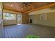 This covered patio provides a great spot for outdoor entertaining with easy access to the backyard at 6470 Windsor Dr, Acworth, GA 30102