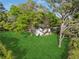 Aerial view of a home with a spacious yard, surrounded by mature trees and natural beauty at 1825 Sw Willis Mill Rd, Atlanta, GA 30311