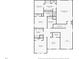 Second floor blueprint featuring bedrooms, bathrooms, closets, a laundry room, and a loft at 371 Tallulah Ln, Grayson, GA 30017