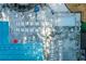 An aerial view of a community pool with many lounge chairs surrounding it at 4507 N Peachtree Rd, Dunwoody, GA 30338