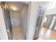 Practical laundry area with washer hookups, tile flooring, and good lighting at 6948 Dalehollow Dr, Lithonia, GA 30058