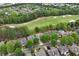 An elevated view of a residential community with tree-lined streets adjacent to a golf course, offering both beauty and recreation at 5309 Davenport Mnr, Cumming, GA 30041