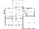 Downstairs floor plan showing living areas, kitchen, dining room, and garage at 650 Virginia Highlands, Fayetteville, GA 30215
