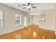 Open concept living area with hardwood floors and lots of natural light at 650 Virginia Highlands, Fayetteville, GA 30215