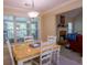 Cozy breakfast nook with backyard views and easy access to the living room at 152 Cooper Creek Dr, Dallas, GA 30157
