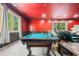 Spacious game room featuring a classic pool table and large windows at 2909 Jones Mill Rd, Atlanta, GA 30360
