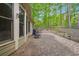 Inviting backyard patio with brickwork and outdoor seating at 7045 W Mountain Xing, Cumming, GA 30041