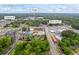 An aerial view showcasing the proximity of a two-story home to Kroger, S Clayton St, and Scenic Hwy S in Lawrenceville, GA at 168 Constitution Blvd # 12, Lawrenceville, GA 30046