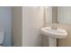 Simple half-bathroom with modern sink and fixtures at 5280 Tussahaw Xing, Mcdonough, GA 30252