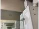 Modern bathroom vanity with white cabinets and granite countertop at 2253 Dillard Xing, Tucker, GA 30084