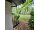 Private backyard with a view of mature trees and lush greenery, creating a serene outdoor retreat at 2704 Terratim Ln, Decatur, GA 30034