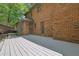 The back deck has ample space and a side entrance that leads to the interior of the home at 1430 Dallas Circle Sw, Marietta, GA 30064