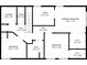 Upstairs floor plan includes bedrooms with walk-in closets, bathroom, laundry, and primary bedroom at 2111 Holly Hill Dr, Decatur, GA 30032