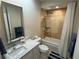 Relaxing bathroom with a marble vanity, and a shower-tub combo at 3047 Lenox Ne Rd # 2105, Atlanta, GA 30324