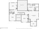 This floorplan has multiple bedrooms, bathrooms, and living spaces for the whole Gathering at 8640 Amsbury Way, Cumming, GA 30041