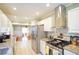 Modern kitchen with stainless steel appliances and an open layout at 98 Chappell Nw Rd, Atlanta, GA 30314