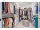 Organized walk-in closet with shelving and ample storage space at 2166 Sonoma Se Dr, Smyrna, GA 30080
