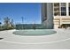 Outdoor basketball court with well-maintained surface and a modern hoop under a blue sky at 1280 W Peachtree Nw St # 2801, Atlanta, GA 30309
