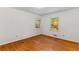 Bedroom featuring hardwood floors and lots of natural light at 2357 Burnt Creek Rd, Decatur, GA 30033