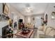 Inviting living room featuring neutral walls, hardwood floors, and comfortable furnishings at 25 Bridlewood Ct, Stockbridge, GA 30281