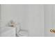 Bathroom features a white vanity and toilet at 7737 Bar Harbor Dr, Riverdale, GA 30296