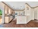 Modern kitchen with stainless steel appliances and granite countertops at 7737 Bar Harbor Dr, Riverdale, GA 30296