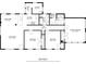 Detailed floor plan showcasing the layout of the home's rooms and dimensions at 808 Casplan Sw St, Atlanta, GA 30310