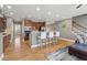 Well-appointed kitchen with wooden cabinets, stainless steel appliances, and breakfast bar with seating at 1236 Brickton Nw Dr, Atlanta, GA 30318