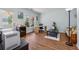 Versatile office space with ample natural light and stylish laminate flooring, ideal for remote work or hobbies at 1236 Brickton Nw Dr, Atlanta, GA 30318