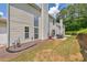 Spacious backyard with a patio area, perfect for outdoor entertaining and relaxation at 1703 Bentridge Nw Dr, Kennesaw, GA 30144