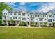 Beautiful townhomes feature well-maintained lawns and tidy landscaping, enhancing the community's aesthetic at 2062 Cortland Rd, Milton, GA 30009