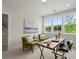 Bright home office with large windows, neutral decor, and comfortable seating at 435 Mezzo Ln # 86, Alpharetta, GA 30009